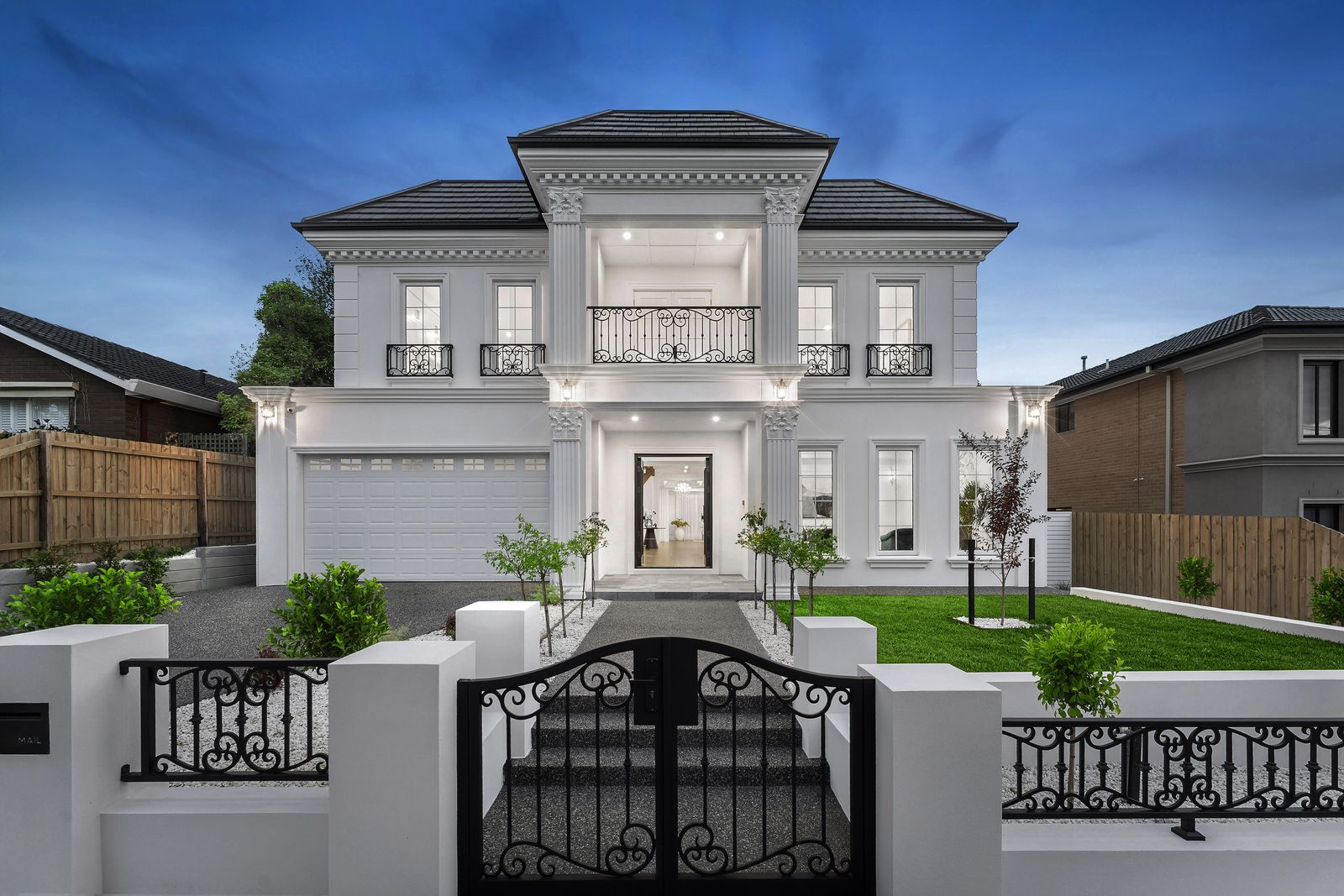 Standard editing style — property exterior
